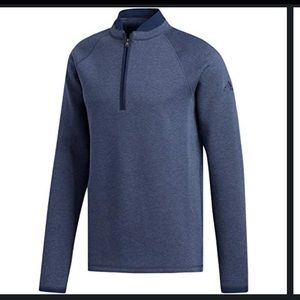 adidas Golf Men's Club Sweater, Collegiate Navy Melange,